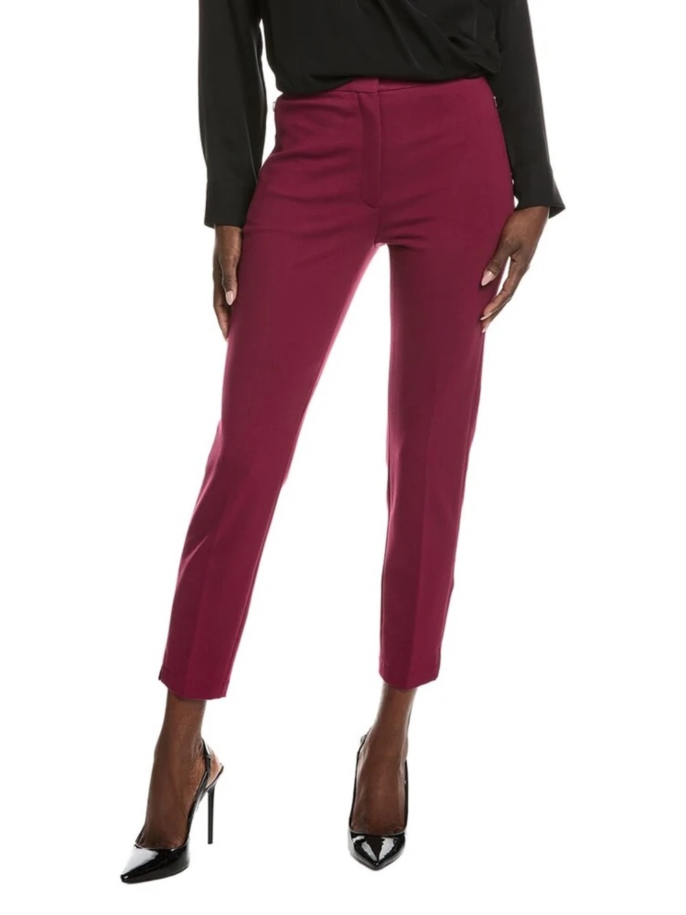 Theory High-Waist Taper Pant - Smooth Ponte